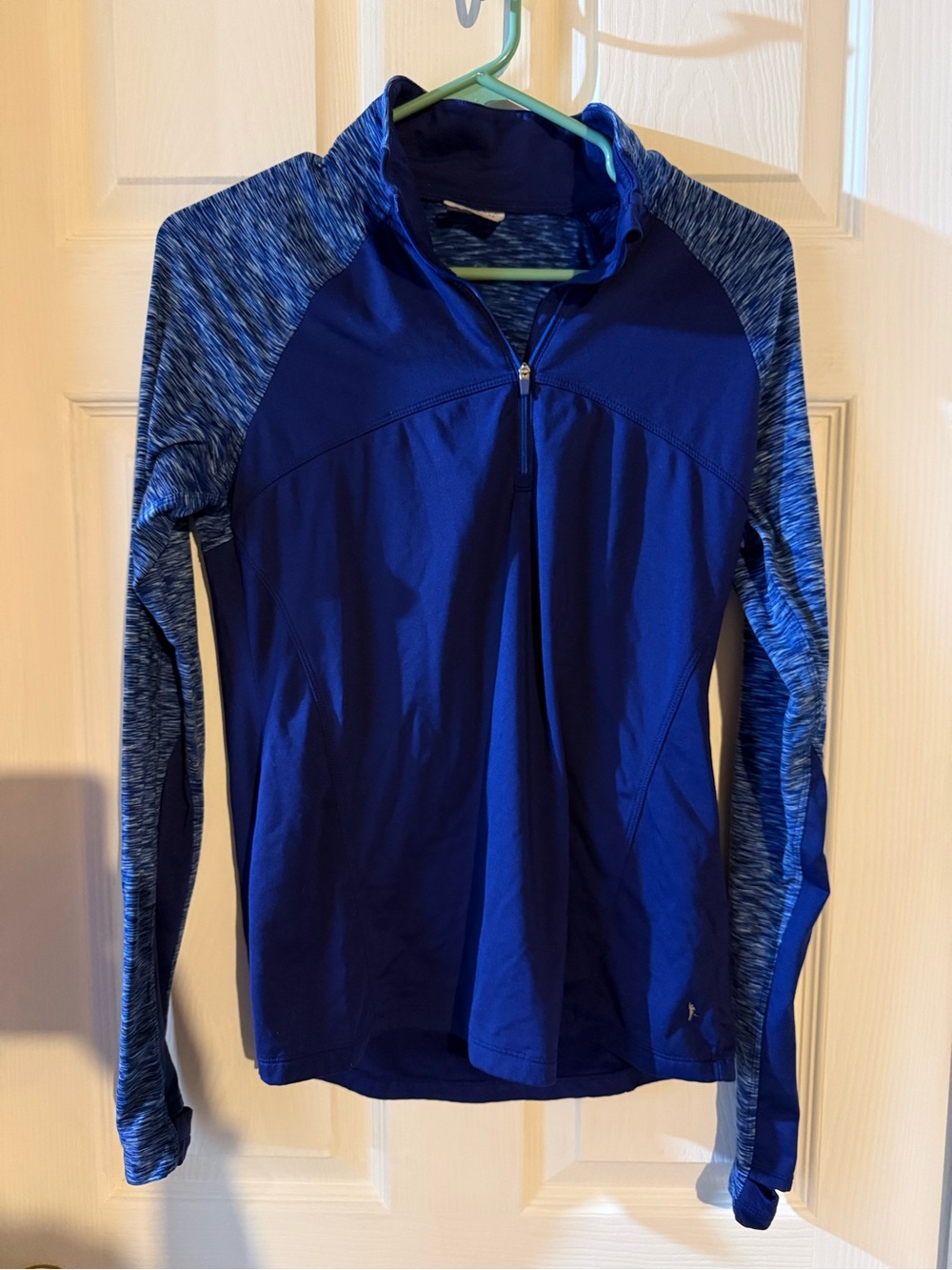 Danskin Now Blue women’s Zip-Up Performance Sweater